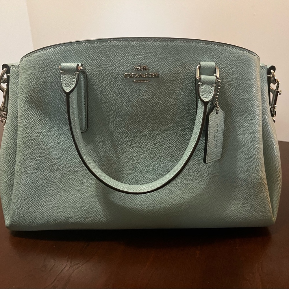 Coach purse-baby blue